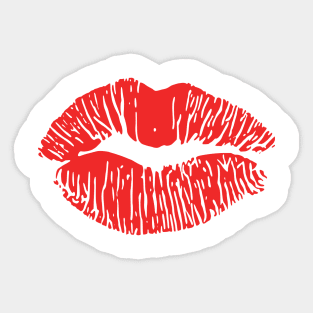 Kiss Sticker